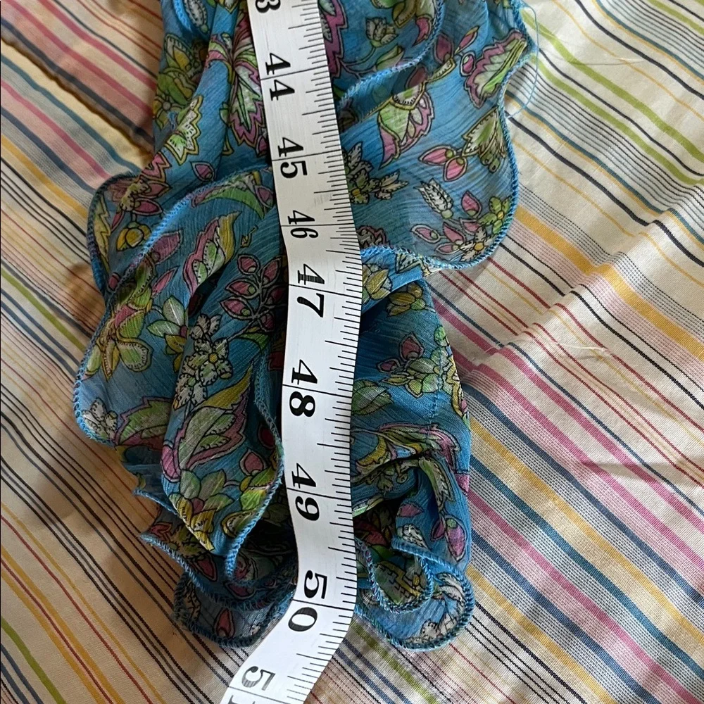 Chaps‎ Multicolor Floral Sheer Scarf